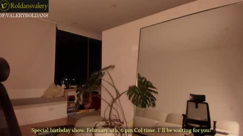 Snapshot of roldansvalery chatting on February 2026 02:16:02 AM Valery Roldans online show from February 2026 02:16:02 AM