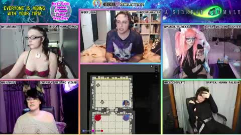 Roll For Seduction online show from May 2026 11:55:02 PM