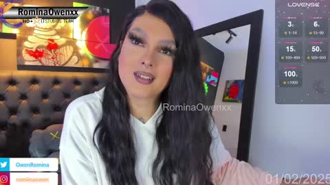 ROMINA OWEN online show from February 2025 06:00:01 AM