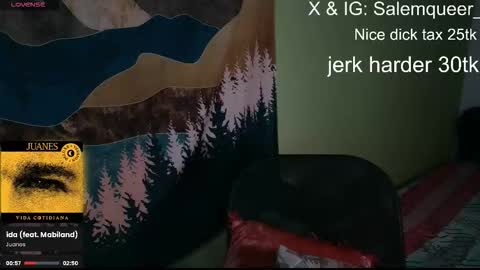 Snapshot of salemqueer_ chatting on December 2025 02:11:01 PM Sam online show from December 2025 02:11:01 PM