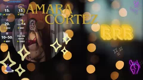 Snapshot of samaracortez chatting on January 2025 10:06:02 PM Sammy online show from January 2025 10:06:02 PM