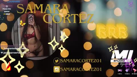 Snapshot of samaracortez chatting on January 2025 11:22:01 PM Sammy online show from January 2025 11:22:01 PM