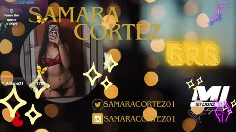 Snapshot of samaracortez chatting on February 2025 10:58:01 PM Sammy online show from February 2025 10:58:01 PM