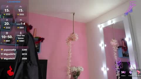 Snapshot of samaracortez chatting on February 2025 11:00:02 PM Sammy online show from February 2025 11:00:02 PM