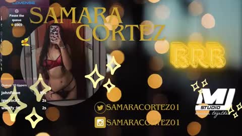 Snapshot of samaracortez chatting on March 2025 10:53:01 PM Sammy online show from March 2025 10:53:01 PM