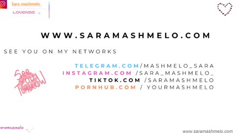 Snapshot of sara_mashmelo chatting on January 2025 07:03:01 AM Angie online show from January 2025 07:03:01 AM