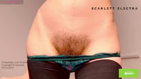 SCARLETT ELECTRA  -  online show from December 2024 06:35:02 PM
