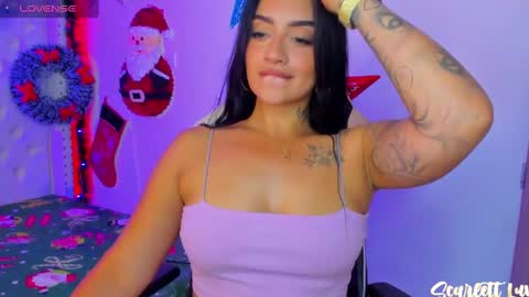 Snapshot of scarlett_luv chatting on December 2024 09:02:01 AM Kim online show from December 2024 09:02:01 AM