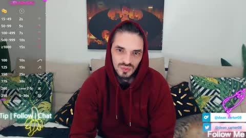 Snapshot of secret_sir chatting on February 2025 02:33:02 AM Dean Carter online show from February 2025 02:33:02 AM