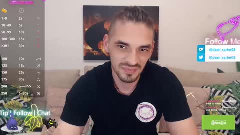 Snapshot of secret_sir chatting on September 2025 09:15:01 PM Dean Carter online show from September 2025 09:15:01 PM