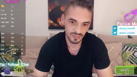 Snapshot of secret_sir chatting on September 2025 10:34:02 PM Dean Carter online show from September 2025 10:34:02 PM