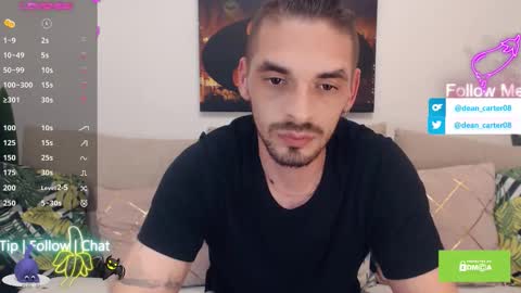 Snapshot of secret_sir chatting on September 2025 12:11:02 AM Dean Carter online show from September 2025 12:11:02 AM
