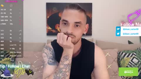 Snapshot of secret_sir chatting on September 2025 10:15:01 PM Dean Carter online show from September 2025 10:15:01 PM