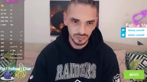 Snapshot of secret_sir chatting on October 2025 03:18:01 PM Dean Carter online show from October 2025 03:18:01 PM