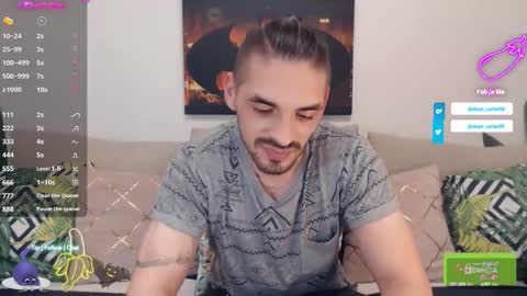 Snapshot of secret_sir chatting on October 2025 11:03:01 PM Dean Carter online show from October 2025 11:03:01 PM