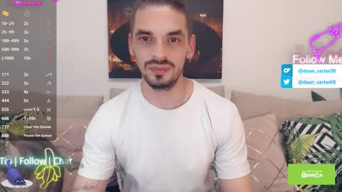 Snapshot of secret_sir chatting on October 2025 10:45:01 PM Dean Carter online show from October 2025 10:45:01 PM