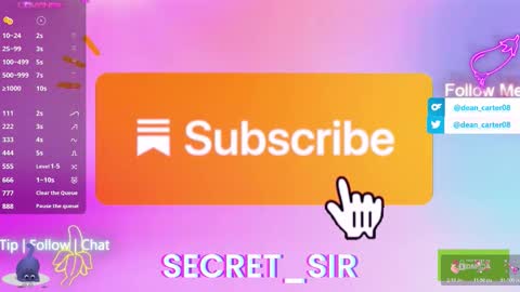 Dean Carter online show from November 2025 11:05:01 PM