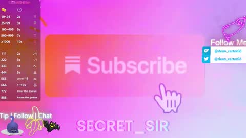 Dean Carter online show from December 2025 10:48:01 PM