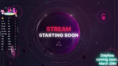 SeraLeeXXX online show from March 2025 06:00:01 PM