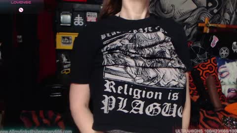 Allmylinkssilentmary666 online show from January 2025 04:25:01 AM