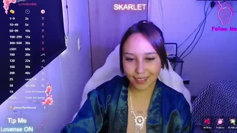 Snapshot of skarlet_adams chatting on September 2025 08:13:02 PM Alice online show from September 2025 08:13:02 PM