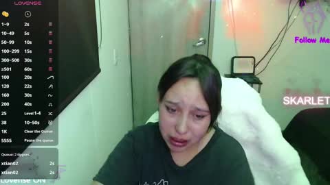 Snapshot of skarlet_adams chatting on October 2025 12:32:01 AM Alice online show from October 2025 12:32:01 AM