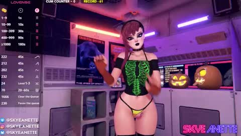 SkyeAnette online show from October 2025 01:13:02 AM