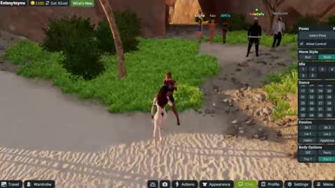 Extasy online show from March 2026 11:00:02 PM