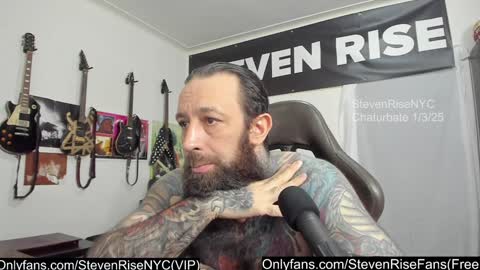 Snapshot of stevenrisenyc chatting on January 2025 12:59:01 AM StevenRiseNYC online show from January 2025 12:59:01 AM