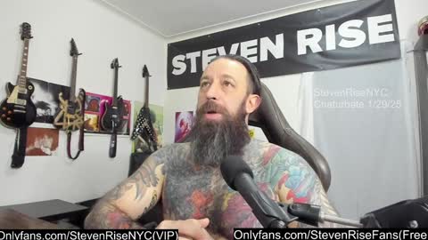 Snapshot of stevenrisenyc chatting on January 2025 04:24:01 PM StevenRiseNYC online show from January 2025 04:24:01 PM