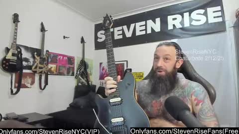Snapshot of stevenrisenyc chatting on February 2025 01:26:02 PM StevenRiseNYC online show from February 2025 01:26:02 PM
