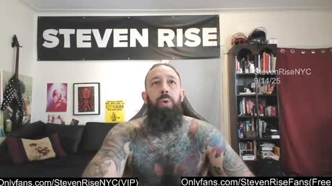 Snapshot of stevenrisenyc chatting on September 2025 08:08:02 PM StevenRiseNYC online show from September 2025 08:08:02 PM