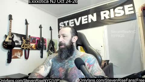 StevenRiseNYC online show from October 2025 11:49:02 PM