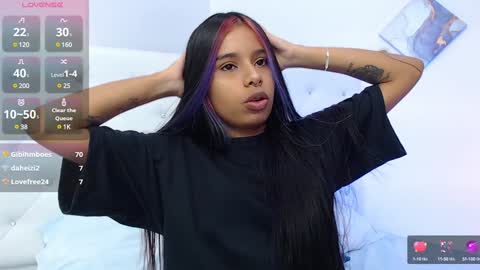 Snapshot of sweetebony_20 chatting on December 2024 08:47:02 PM Gabriela online show from December 2024 08:47:02 PM