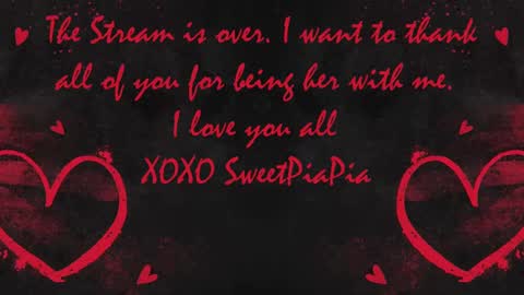 sweetpiapia online show from March 2025 01:25:02 AM