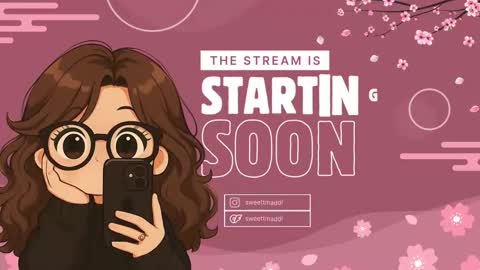 Snapshot of sweettmaddie chatting on November 2025 01:34:01 PM Maddie online show from November 2025 01:34:01 PM