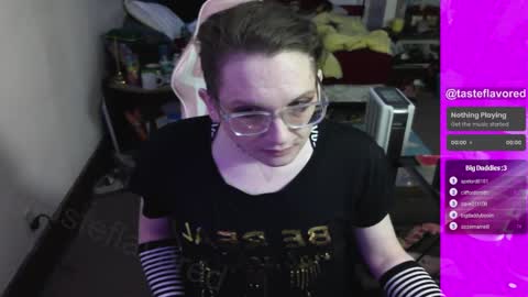 Snapshot of tasteflavored_femboy chatting on March 2025 12:37:02 PM Taste online show from March 2025 12:37:02 PM