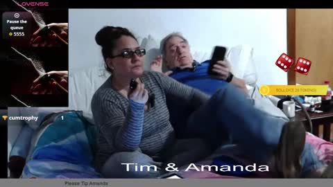 Snapshot of timamanda chatting on February 2026 05:19:02 PM Tim Amanda online show from February 2026 05:19:02 PM