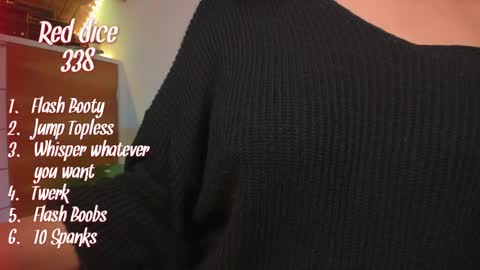 Snapshot of tiny_panther chatting on January 2025 01:04:01 AM Ana Molly online show from January 2025 01:04:01 AM