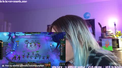 Snapshot of tricky_nymph chatting on December 2024 03:13:02 PM Cassie online show from December 2024 03:13:02 PM