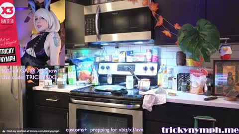 Snapshot of tricky_nymph chatting on January 2025 01:59:02 AM Cassie online show from January 2025 01:59:02 AM