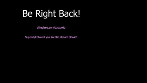 Snapshot of tsroxxxie chatting on September 2025 07:50:02 PM Roxxxie online show from September 2025 07:50:02 PM