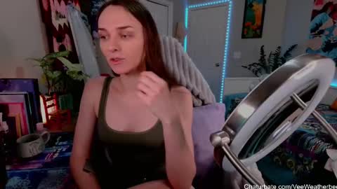 Snapshot of veeweatherbee chatting on February 2025 12:54:02 AM Violet Weatherbee online show from February 2025 12:54:02 AM