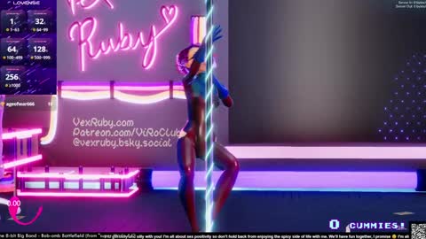 Vex Ruby online show from December 2024 01:13:02 AM