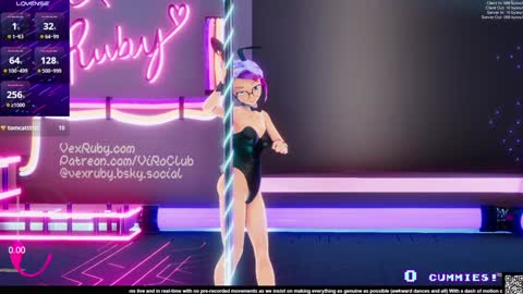 Vex Ruby online show from January 2025 01:43:02 AM