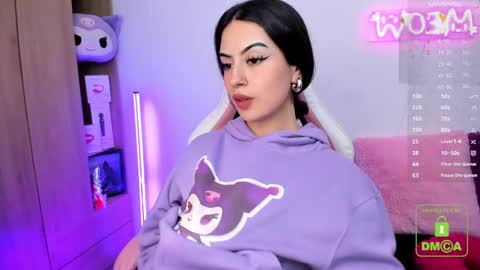 Snapshot of violet_catt chatting on February 2025 08:31:01 PM Violeta  online show from February 2025 08:31:01 PM