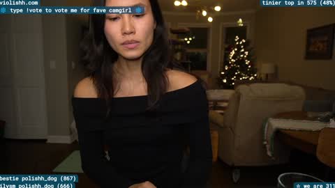 Snapshot of violishh chatting on December 2024 11:08:01 PM follow me on twitter violishh and ig violishh online show from December 2024 11:08:01 PM