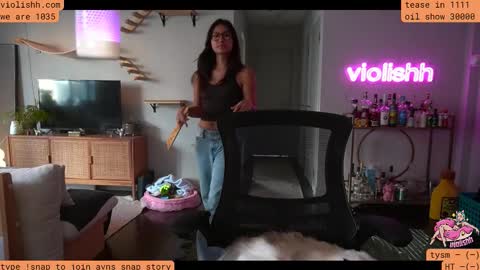 Snapshot of violishh chatting on November 2025 08:51:01 PM follow me on twitter violishh and ig violishh online show from November 2025 08:51:01 PM