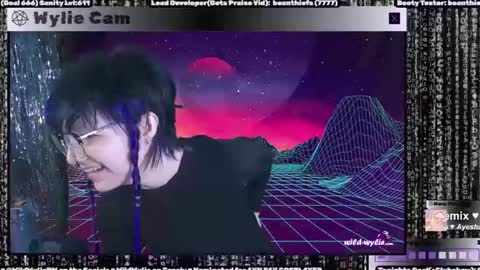 Snapshot of wildwylie chatting on January 2025 03:12:01 AM Wylie Wanderlust online show from January 2025 03:12:01 AM