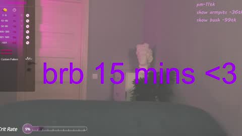 Rebecy online show from January 2025 05:29:01 PM